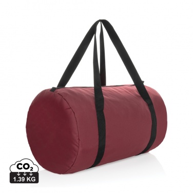 Logo trade promotional products picture of: Dillon AWARE™ RPET foldable sports bag